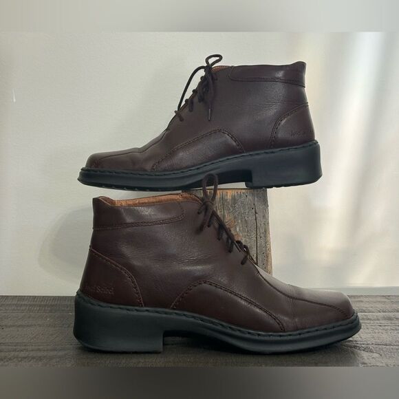 Josef Seibel Leather Ankle Boot, Wm Sz 9-9.5/40. Excellent/Like New Condition! - Picture 4 of 12